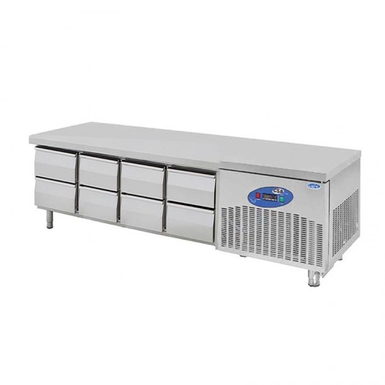 CSA CS-CIH 4-700 Cihaz Altı Buzdolabı, 8 Çekmeceli, 310 L CSA CS-CIH 4-700 Cihaz Altı Buzdolabı, 8 Çekmeceli, 310 L